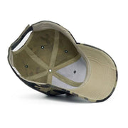 Casquette Camouflage Hats For Men Women Cotton Camo Baseball Cap Outdoor Climbing Hunting Camo Hats Army Camo Snapback Dad Cap - The Gear Guy
