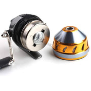 Slingshot fishing Reel Spinning Hand Wheel 2 BBCatapult Outdoor Hunting Closed Reel With Line - The Gear Guy