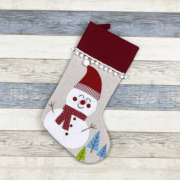Christmas Socks, Gift Bags Children's Christmas Decoration, Gifts Socks Christmas Tree Pendants - The Gear Guy