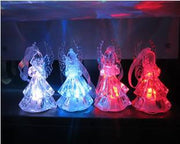 Colorful Acrylic Angel Night Light Christmas Gifts - The Gear Guy