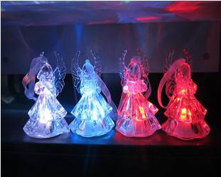 Colorful Acrylic Angel Night Light Christmas Gifts - The Gear Guy