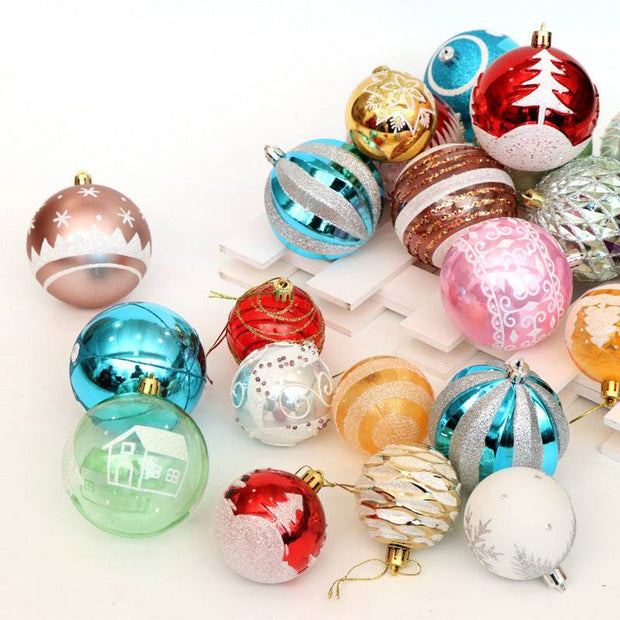 Christmas ball, bright ball, 6cm24, Christmas decorations, Christmas tree, Christmas tree decoration - The Gear Guy