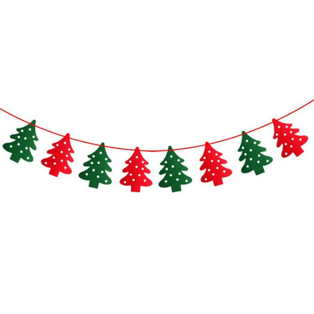 Home Decoration Felt Christmas Tree Elk Pendant - The Gear Guy