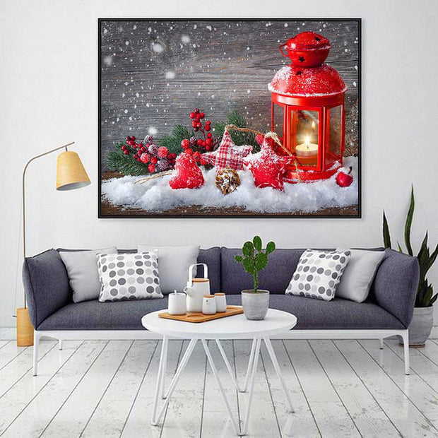 Christmas Diamond Painting Landscape Home Decoration Embroidery - The Gear Guy
