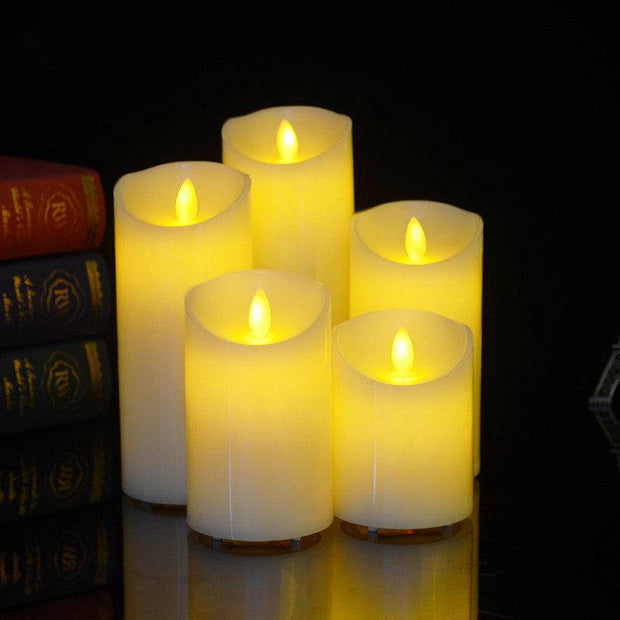 Electronic Candle Light Confession Christmas Led Candle Home Soft Decoration Script To Kill Props - The Gear Guy