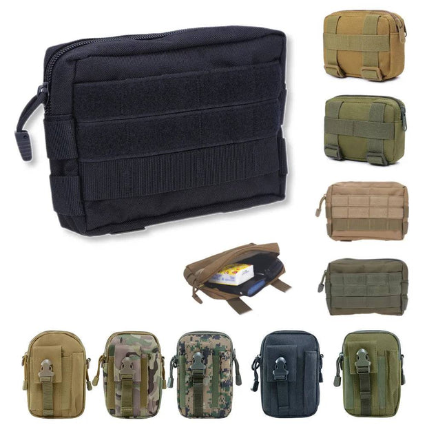 Outdoor Military Molle Pouch Bag Utility EDC Tool Waist Pack Tactical Pouch Phone Holder Case Camping Tool Pocket Hunting Bag - The Gear Guy