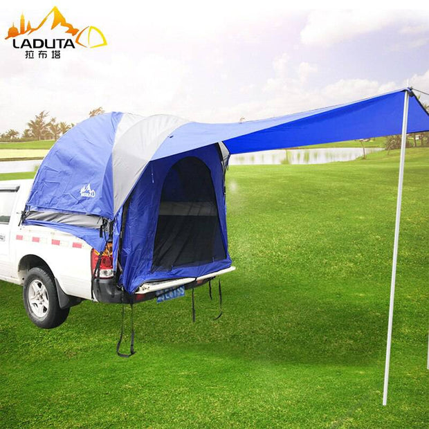 2-3 Person Outdoor Pickup Truck Tent Travel Camping Awning Tent Pergola Tent Roof Car Tent Shlter Self Driving Car Tent - The Gear Guy