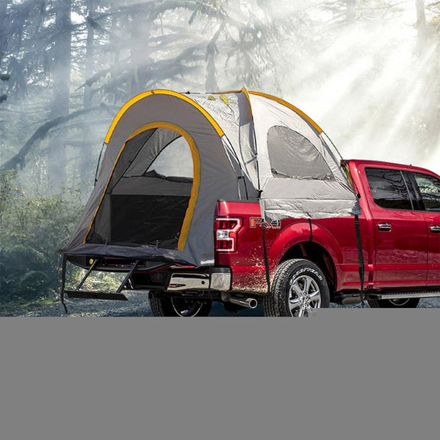 5.5ft Truck Bed Tent Pickup Tent For Truck Outdoor Camping Waterproof Double Layer Oxford Cloth & PE PU2000MM Glass Fiber Pole - The Gear Guy