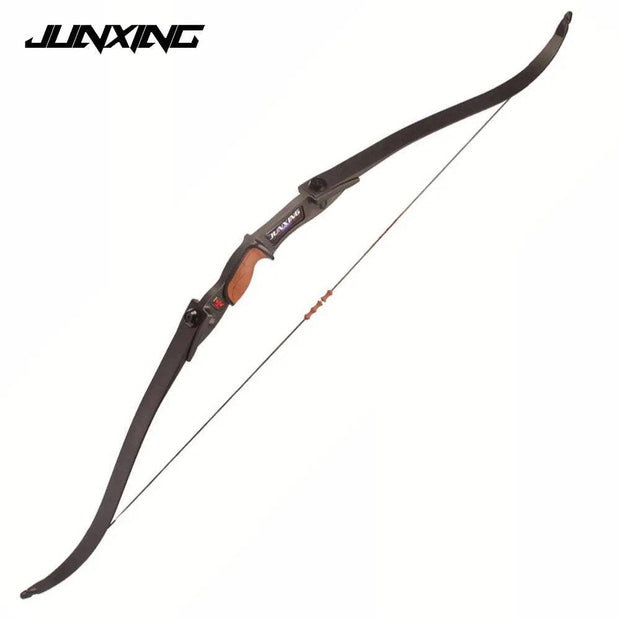 56 Inches F117 Recurve Bow Left Hand Right Hand 25 Pound with Arrows CS Game Bow for Outdoor Archery Hunting Shooting Game - The Gear Guy