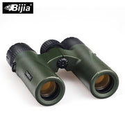BIJIA 12x27 Waterproof Hunting Birdwatching Telescope Professional Bak4 Prism Binoculars with Neck Strap Carry Bag - The Gear Guy