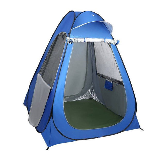 Camouflage Ice Fishing Tent For 1Person Anti-mosquito Rain-proof Sunscreen Double Doors 2Windows Pop Up Quick Open 150*150*190Cm - The Gear Guy