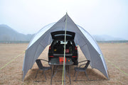 CZX-552 Light Weight Truck Canopy Durable Tear Resistant Tarp,Waterproof Car Awning Sun Shelter, Portable Canopy Camper Canopy - The Gear Guy