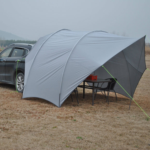 CZX-552 Light Weight Truck Canopy Durable Tear Resistant Tarp,Waterproof Car Awning Sun Shelter, Portable Canopy Camper Canopy - The Gear Guy