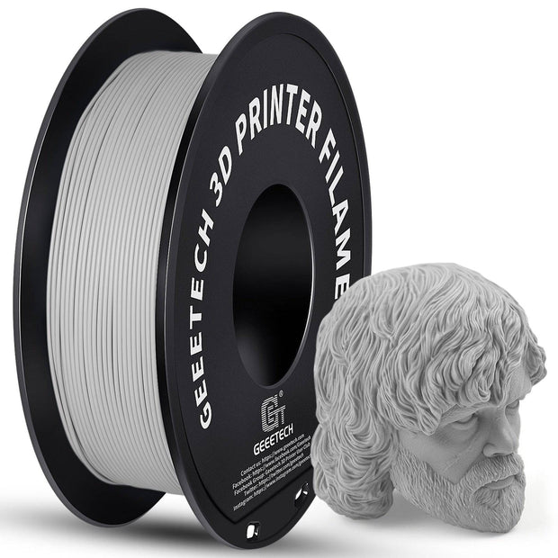 Geeetech Matte Filament PLA 1.75mm 1kg Spool (2.2lbs), 3d printer Material polylactic acid,  frosted texture, Vacuum packaging - The Gear Guy