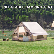 Inflatable Roof Tent Waterproof Inflation Tent Larger outdoor Luxury Camping Hotel Tent 5-8 People Portable Family Party Tent - The Gear Guy