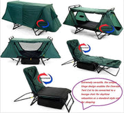 Oversize Tent Cot Folding Outdoor Camping Hiking Sleeping Bed - The Gear Guy