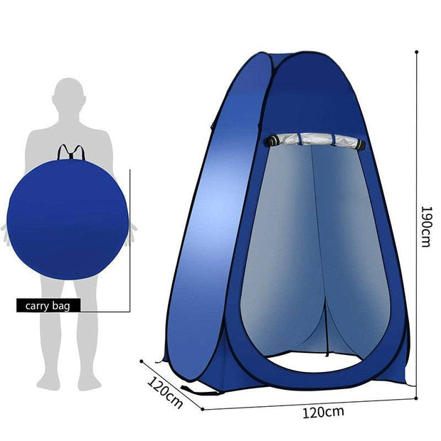 Portable Outdoor Camping Tent Shower Tent Simple Bath Cover Changing Fitting Room Tent Mobile Toilet Fishing Photography Tent - The Gear Guy