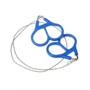 Ring Steel Wire Saw Scroll Plastic Emergency Hand Chain saw Chain Rope Saw Hunting Camping Hiking Travel Survival Tool 1Pcs - The Gear Guy