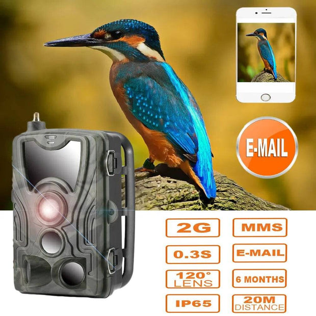 suntekcam 2G 20MP 1080P  MMS/SMTP/SMS HC801M 2g hunting Trail Camera Wildlife  photo traps  0.3S Trigger Hunter camera - The Gear Guy