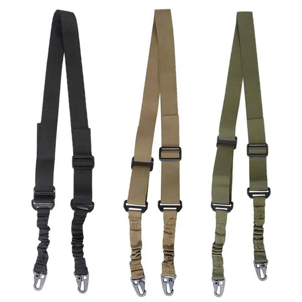 Tactical 2 Point Sling Shoulder Strap Outdoor Rifle Sling Shoulder Strap Metal Buckle Belt Hunting Accessories Tactical Gear - The Gear Guy