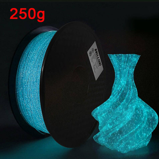 1.75mm Glows In The Dark PLA Noctilucent Filament Sublimation Plastic 3D Printer Material Glowing Rainbow Firefly Green Filament - The Gear Guy