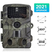 Outdoor Wildlife Trail Camera Hunting HD 24MP 2.7K 940NM Waterproof IR Night Vision PhotoTraps Tracking Cam Surveillance - The Gear Guy