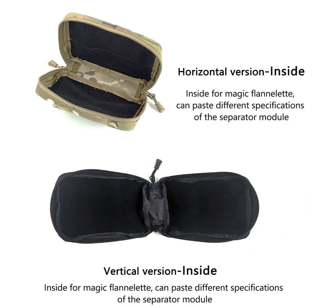 DMGear Tactical Medical Pouch First Aid Military Gear Hunting Equipment War Game Airsoft Accessory Outdoor Clutter Horizontal - The Gear Guy