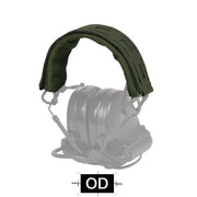 Tactical Headband Headset Cover Outdoor Headphones Modular Coating Military Headphone Cover Earmuffs Microphone Hunting Shooting - The Gear Guy