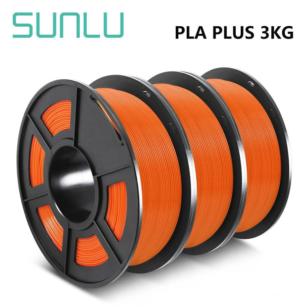 SUNLU PLA/PLA PLUS Filament 1kg 1.75mm 3D Printer Filament 3 rolls Material For 3D Pen Neat Line Extruder Consumable Free Ship - The Gear Guy