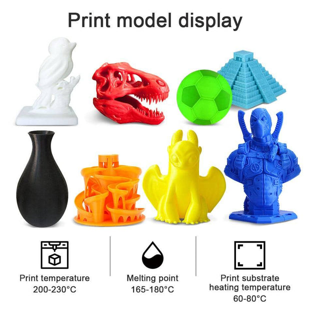 SUNLU 3D Printer Filament 1.75mm 1KG 3D Printing PLA Environmental Protection Material Light Gold Orange Blue Green Purple Cyan - The Gear Guy