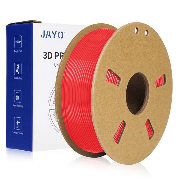 JAYO PETG/PLA Meta/PLA PLUS/PLA/SILK/ABS Filament 650G/Roll 1.75mm Diameter 100%No Bubble High Strength FDM 3D Printer Material - The Gear Guy