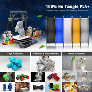 SUNLU PLA 3D Printer Filament PLAPLUS SILK 1.75MM 1KG 2.2LBS Arranged Neatly No Knots Odorless Non-Toxic No Bubble Biodegradable - The Gear Guy