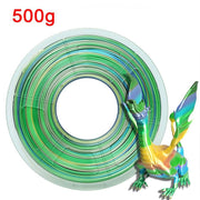 1.75mm3d pla 3D Printer Filament Silk Rainbow Sublimation Candy Macaron Universe Colorful Printing Material for imprimante 3d - The Gear Guy