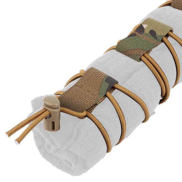 Tactical Flag Bungee Elastic Fastener Strap Shock Cord Retention Molle Webbing Loop Cord Lock Secure Attachment Hunting Gear - The Gear Guy