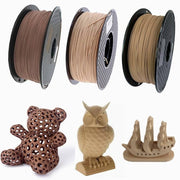 3D Wooden PLA 3D Printer Filament 1.75mm 1kG/500G/250G Mahogany Wood Color 3D Printing Materials Supply PLA Dropshipping - The Gear Guy