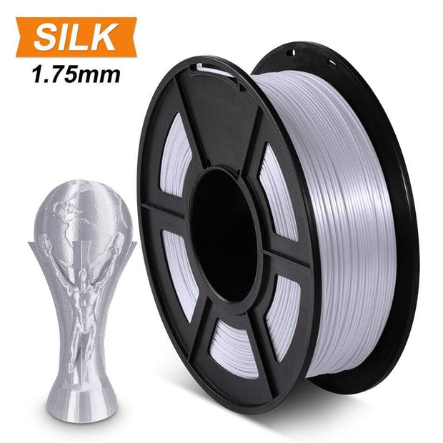 SUNLU 1.75mm PLA SILK Rainbow color 3D printer Filament tangle free 100% no bubble with Vacuum bag packing Tolerance +/-0.02mm - The Gear Guy