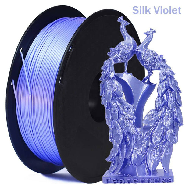 SILK PLA Filament 1.75mm 1kg Silk Texture Smooth 3D Material For 3d Printing FDM Printer Fast Free Shipping - The Gear Guy