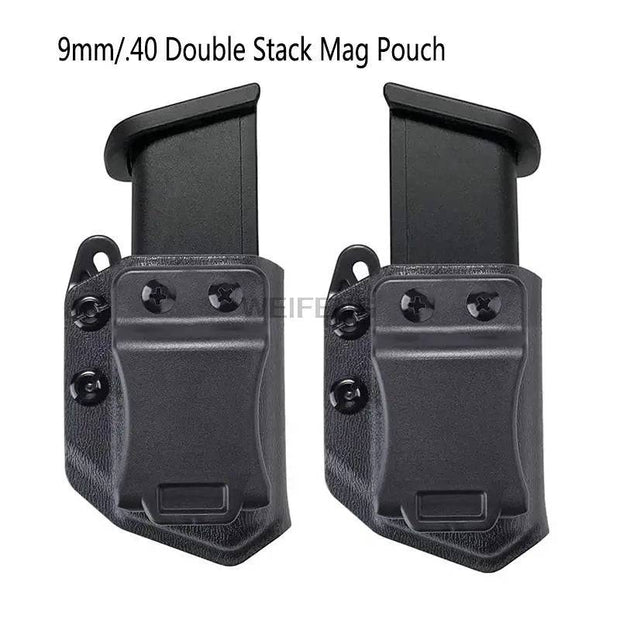 Tactical IWB/OWB 9mm/.40 Double Stack Magazine Pouch for Glock CZ S&W H&K SIG P365 Pistol MAg Magazine Case Airsoft Hunting Gear - The Gear Guy