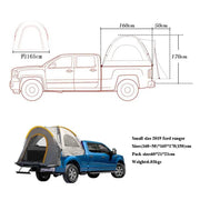 Car Rail Tent Outdoor Camping Waterproof Suv Sunshade Pick Up Truck Self-driving Tourist Back Side Extension Trailer Universal - The Gear Guy
