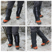 Outdoors, Camping, Hiking, Hunting, Skiing, or motorcycle Waterproof Leg Gaiters - The Gear Guy