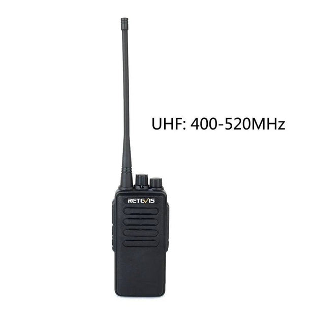 10W Powerful Walkie Talkie Long Range 10 km Retevis RT1 VHF or UHF High Class Two-way Radio walkie-talkie for Hunting Business - The Gear Guy