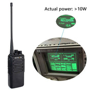 10W Powerful Walkie Talkie Long Range 10 km Retevis RT1 VHF or UHF High Class Two-way Radio walkie-talkie for Hunting Business - The Gear Guy