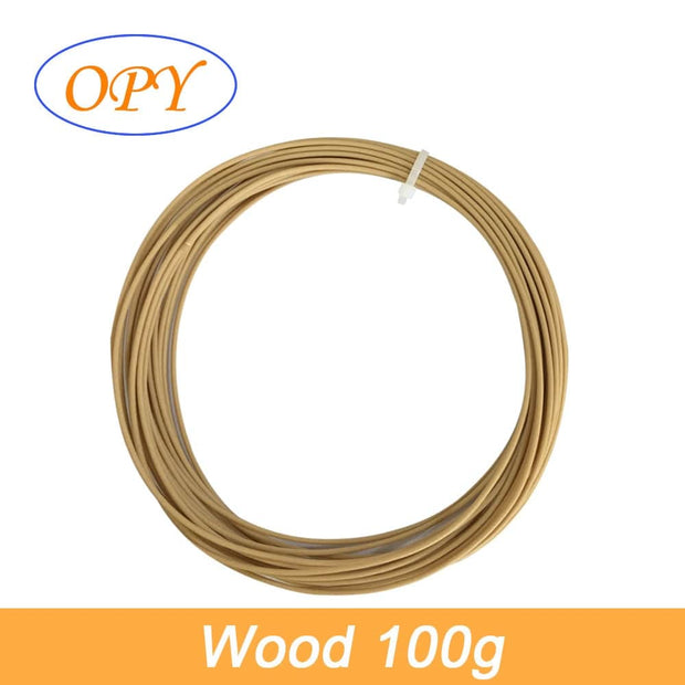 Opy Pla Wood Filament 1Kg 1 75Mm Wooden Pla Plastic 3D Printer Welding Rod 10M 100G Printing Materials Prototype Dropshipping - The Gear Guy