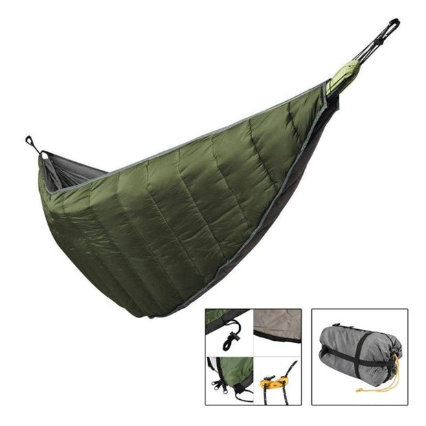 Durable Waterproof Nylon Outdoor Camping Hammock Underquilt - The Gear Guy